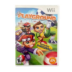 WII Playground Video Game 2007 Nintendo Dodgeball Manual Included GOOD